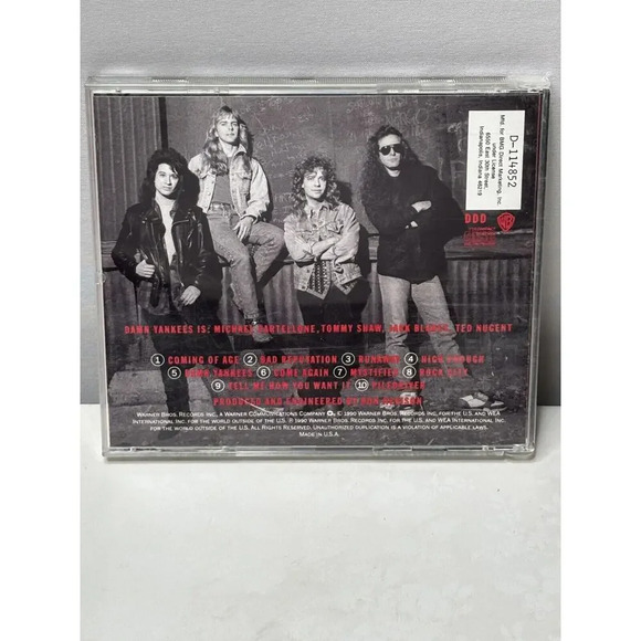Damn Yankees by Damn Yankees (CD, 1990) - Picture 2 of 4